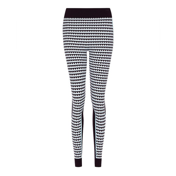 Sweaty Betty Pants - Sweaty Betty Mountain Top Graphic Seamless Base Layer Leggings